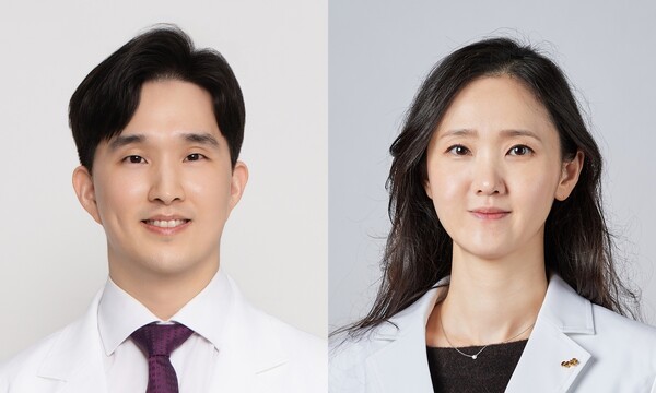 (좌측부터) 중앙대학교광명병원 재활의학과 나용재 교수, 핵의학과 이리리 교수 [사진 중앙대학교광명병원]