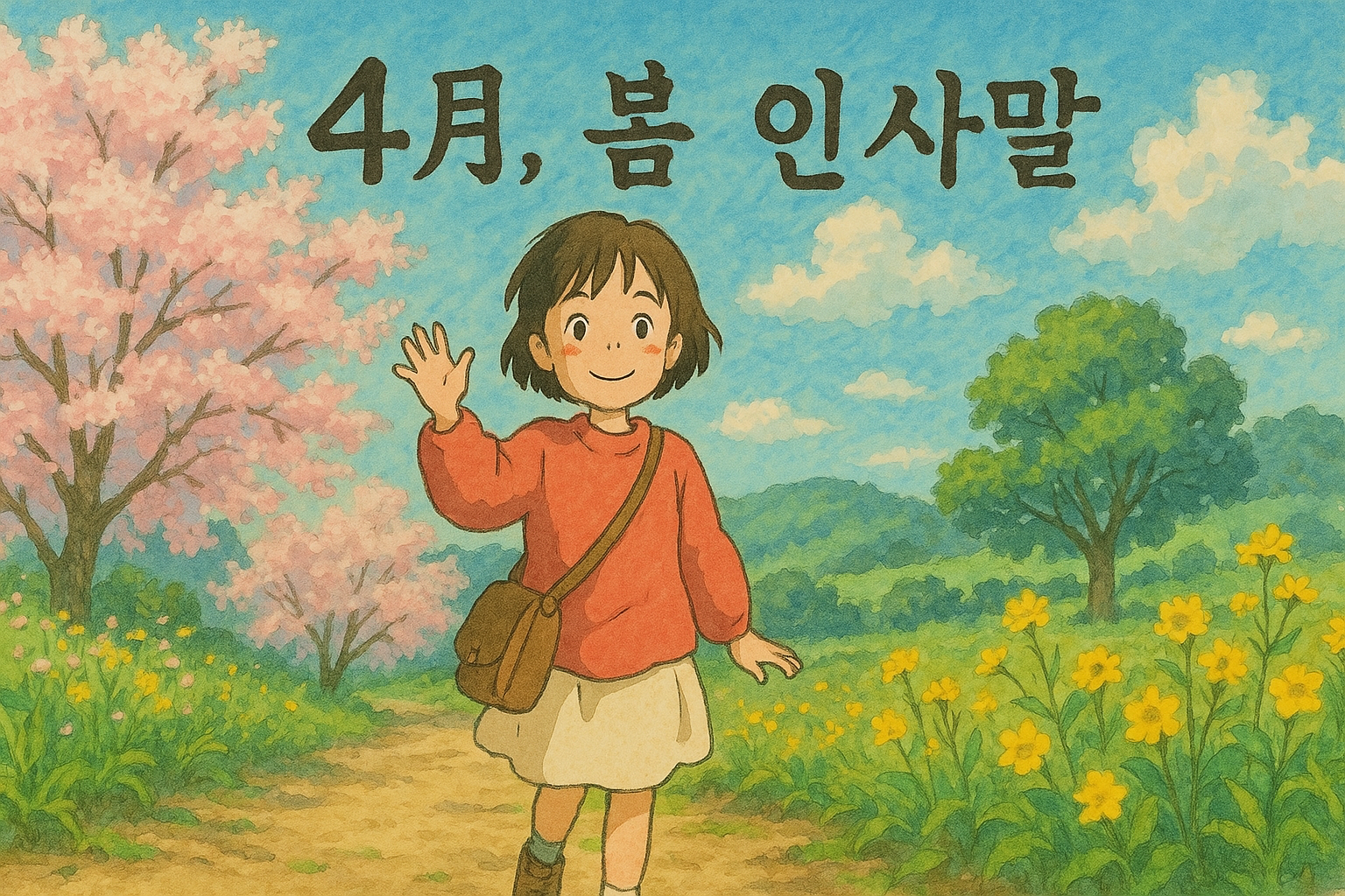 4월 인사말