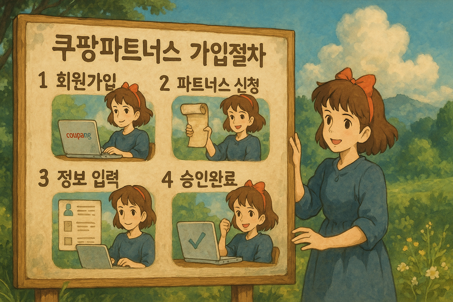 쿠팡파트너스 가입