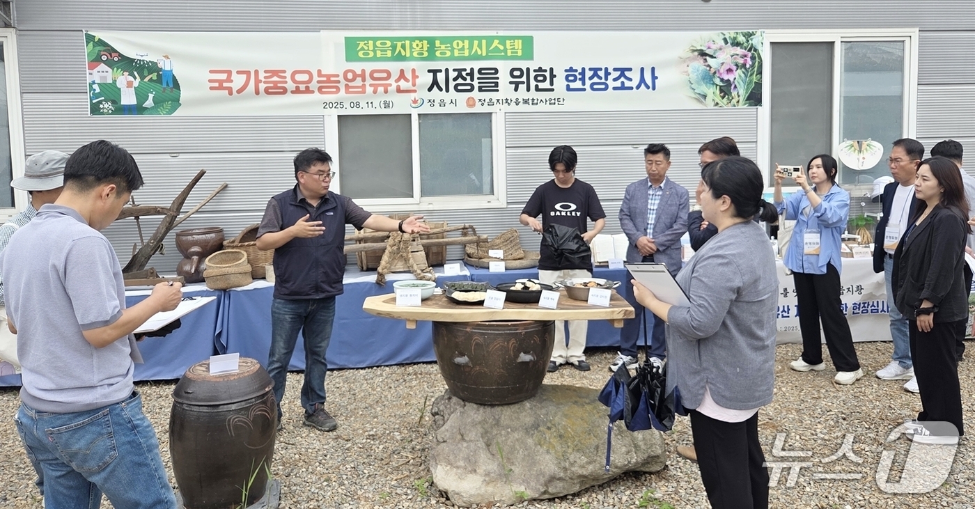 임금 진상 약재 '정읍지황' 국가중요농업유산 지정 현장 조사