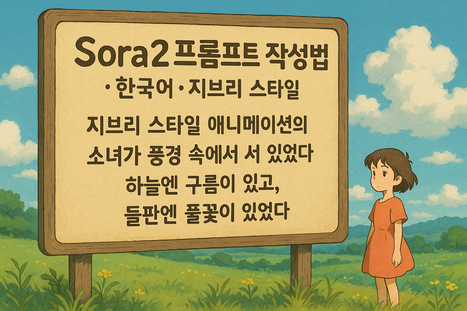 sora 2 프롬프트